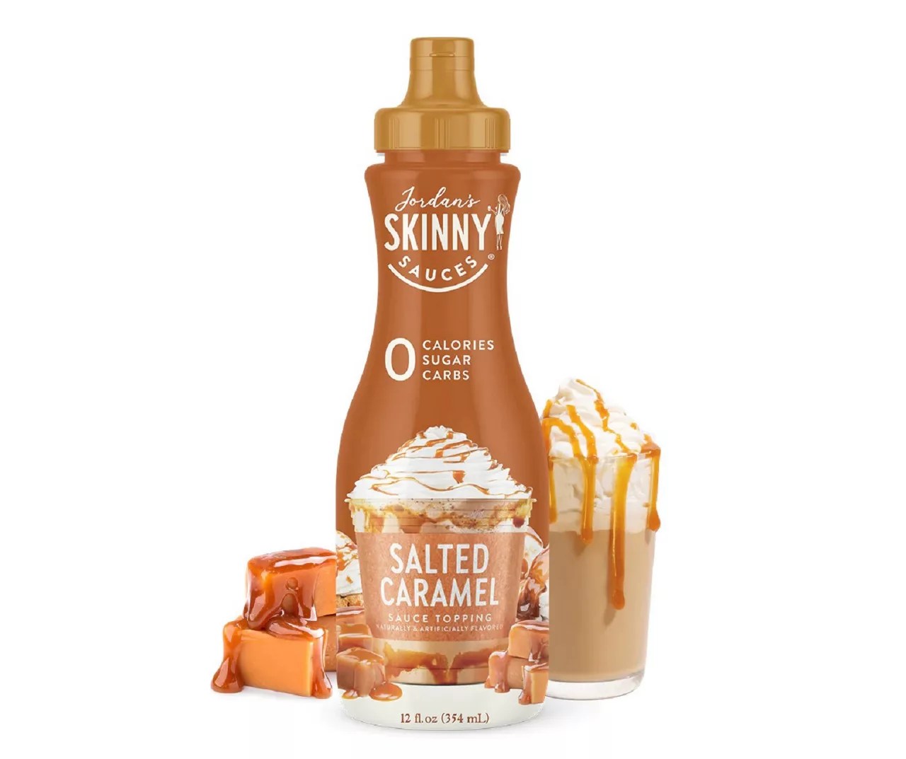 Jordan's Skinny Mixes Sugar Free Salted Caramel Sauce, 12 Oz. Big Lots