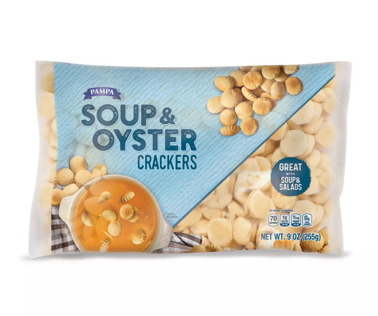 Pampa Soup & Oyster Crackers, 9 Oz. Big Lots