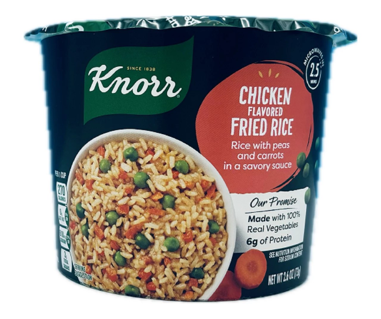 Knorr Chicken Flavored Fried Rice Cup, 2.6 Oz. Big Lots