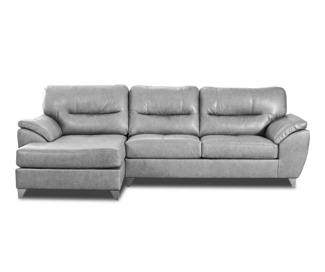 Broyhill Clifton Ridge Stone Vegan Leather Sectional Big Lots