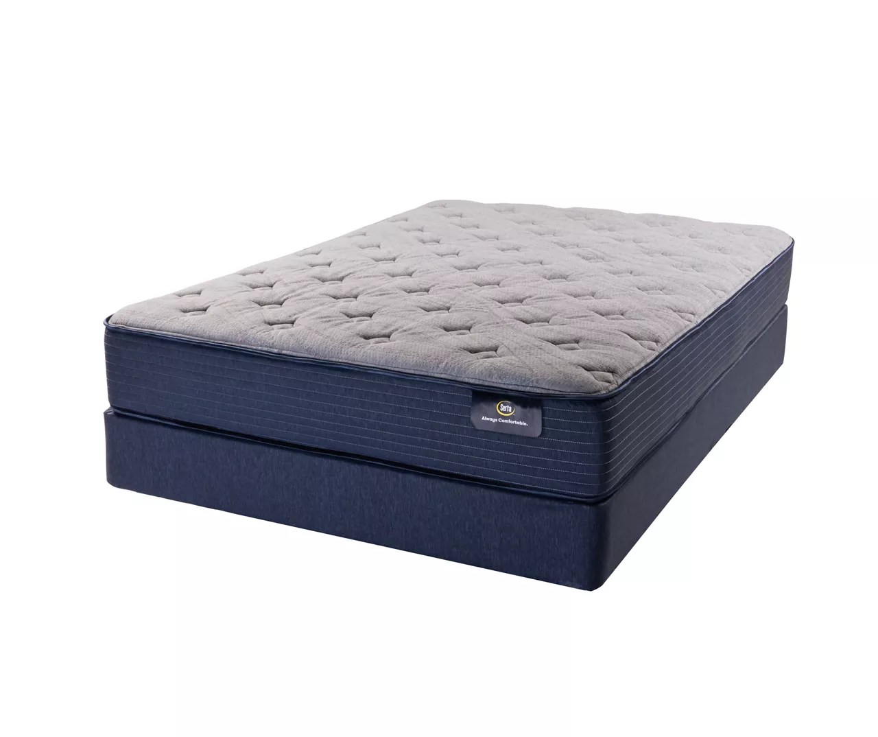 Serta Danielsville King Plush Mattress & Box Spring Set Big Lots