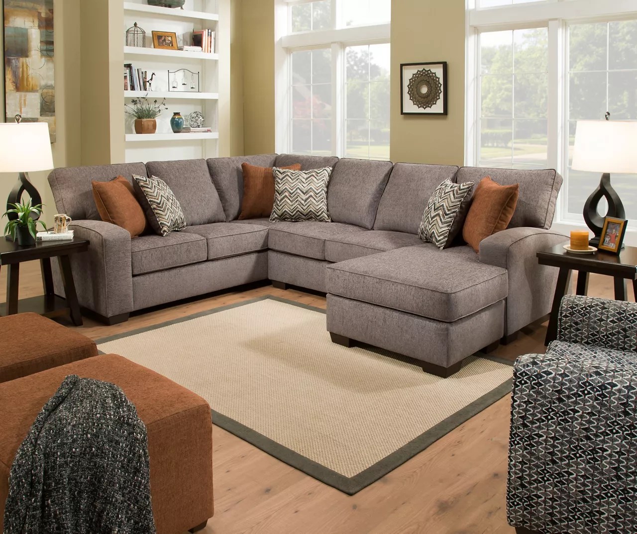 Lane Home Solutions Endurance Shadow Sectional Big Lots