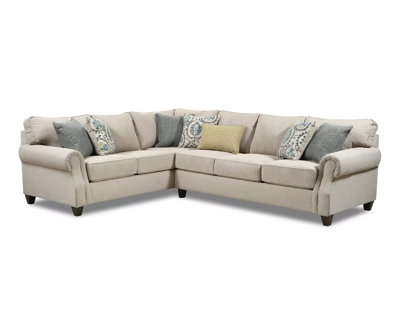 Lane Home Solutions Nora Alabaster Sectional Big Lots