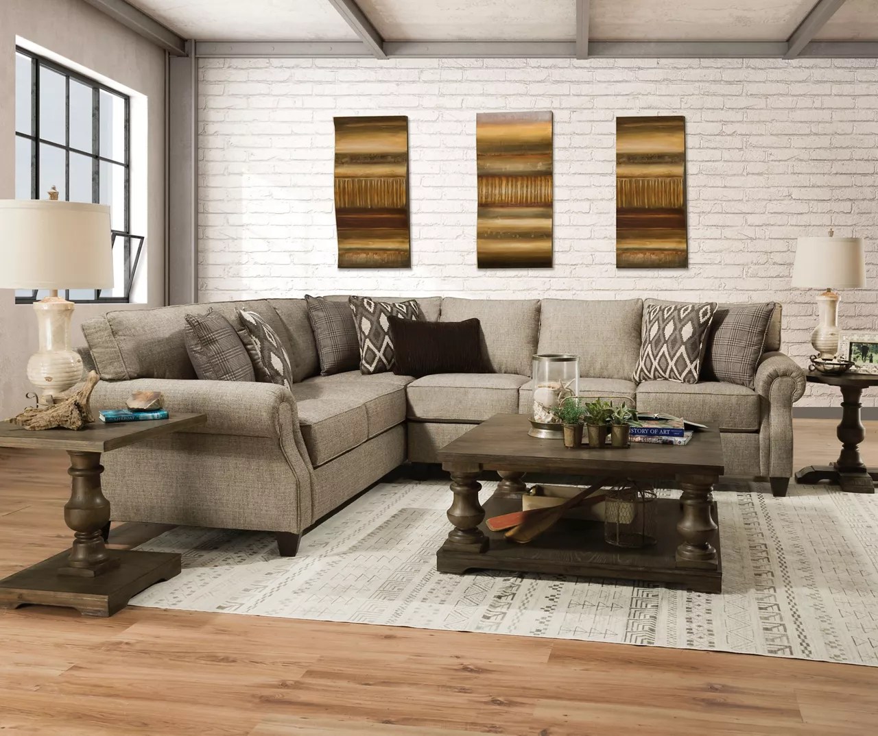 Lane Home Solutions O'Connor Clove Sectional Big Lots