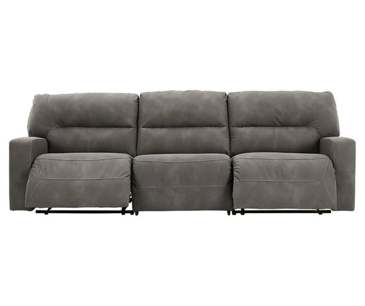 Signature Design By Ashley NextGen DuraPella Slate 3Piece Dual Power