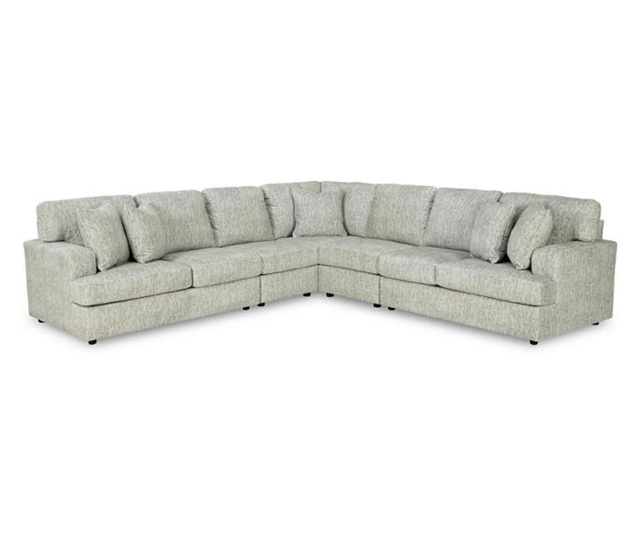 Signature Design By Ashley Playwrite Gray 5Piece Sectional Big Lots
