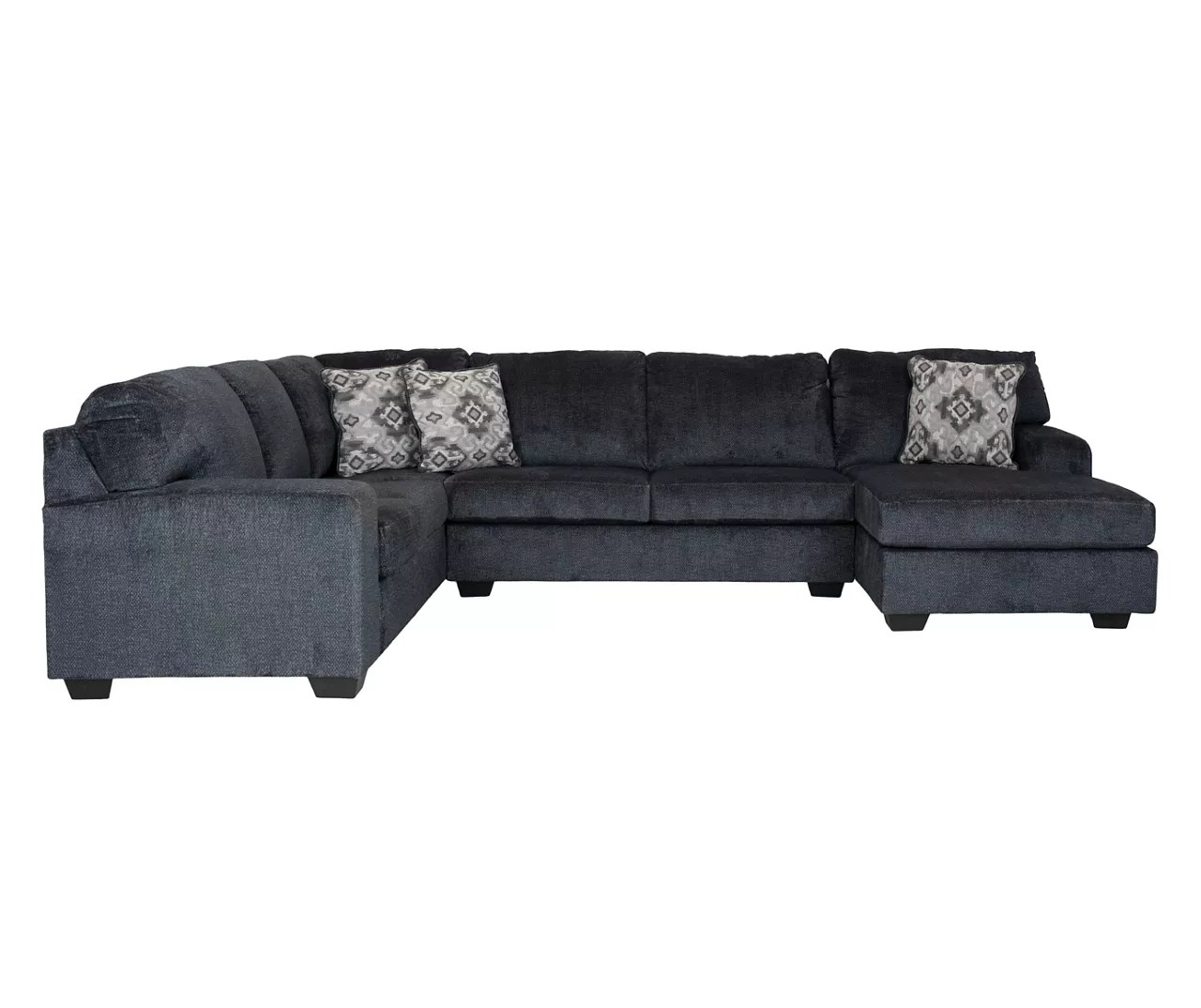 Broyhill Keeler Charcoal Sectional Big Lots