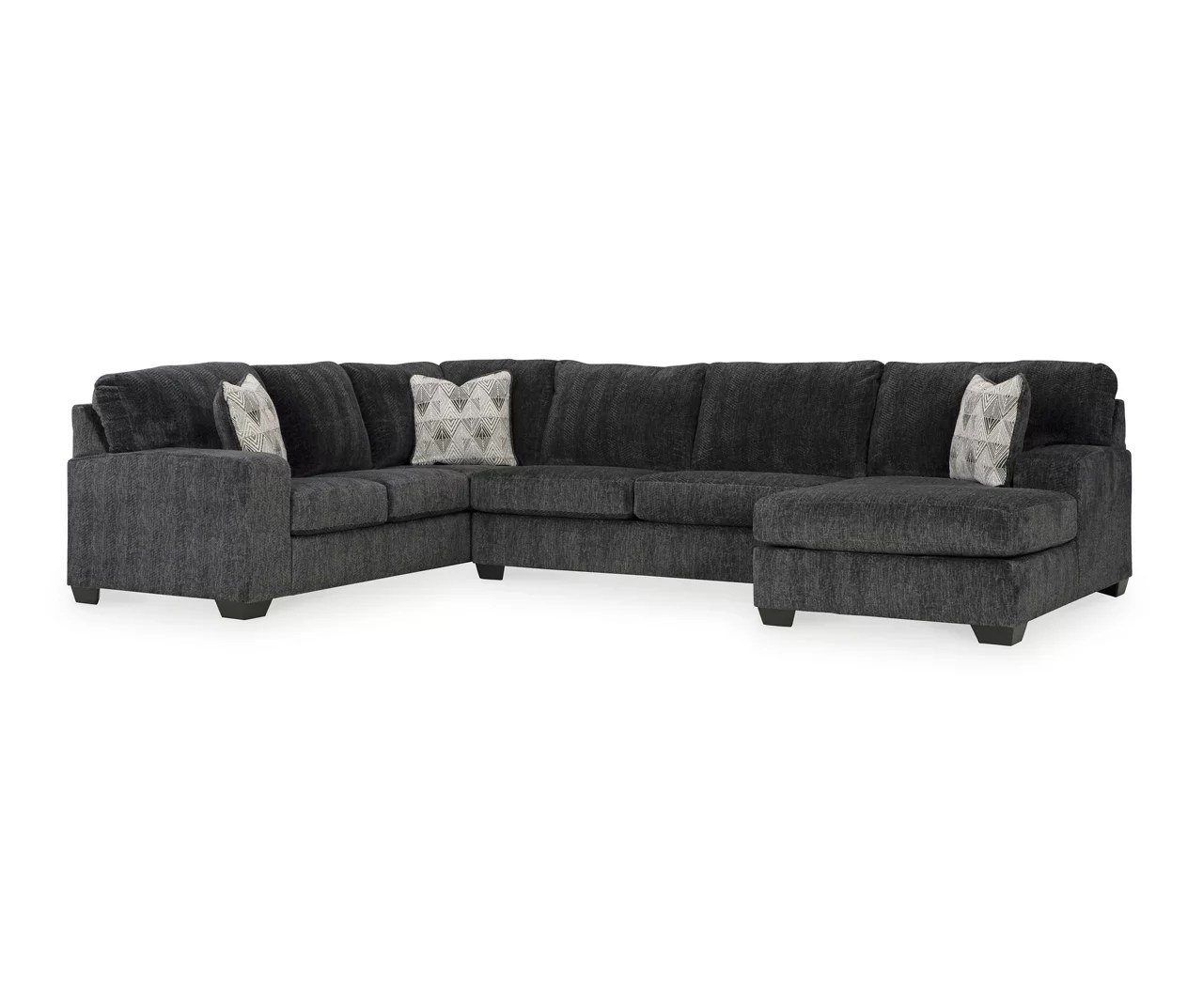 Broyhill Hollyview Shadow 3Piece Sectional Big Lots