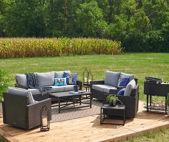 Broyhill Legacy Castle Pines 5Piece Patio Seating Collection Big Lots