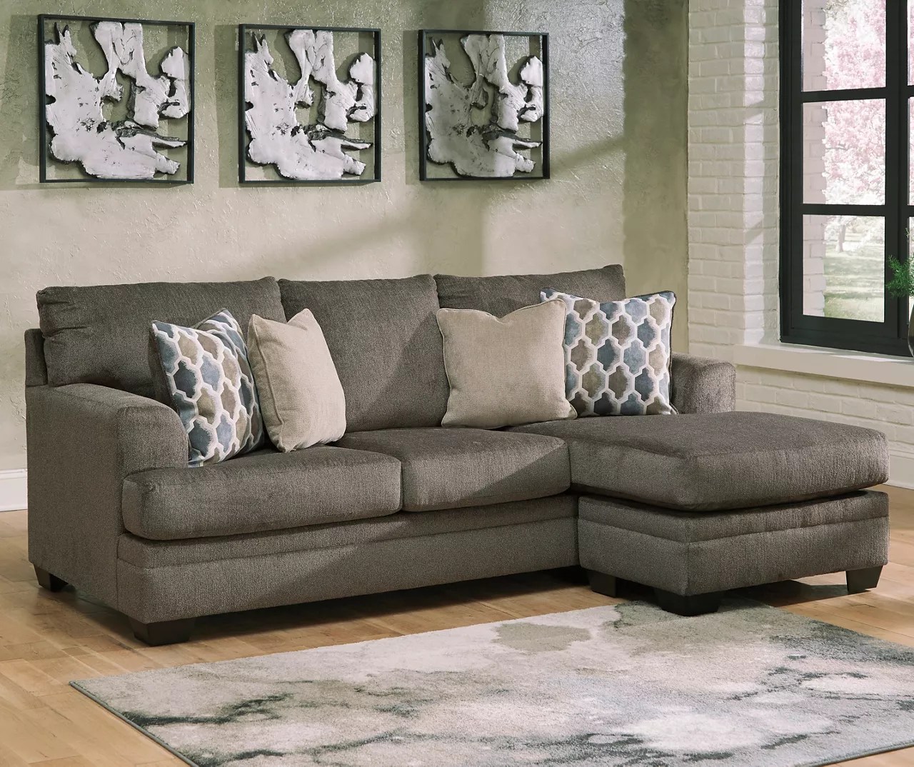 Ashley Ayers Living Room Sectional Sofa Set