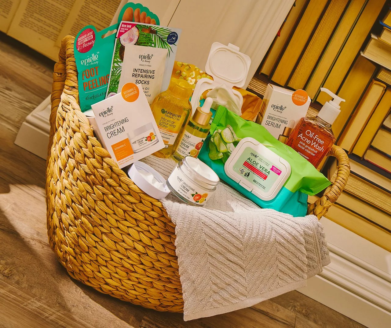 AtHome Spa Day Cosmetics Care Package Big Lots