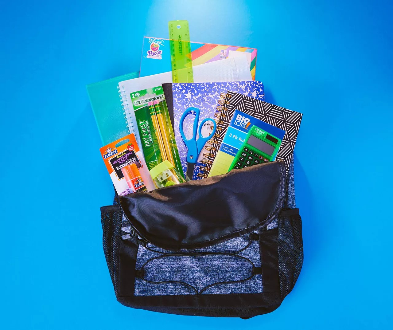 Big Blue Backpack Bundle Big Lots