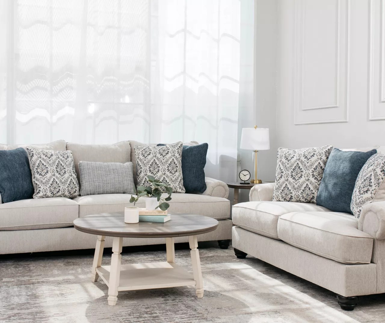 Broyhill Dolomite Linen Living Room Collection Big Lots