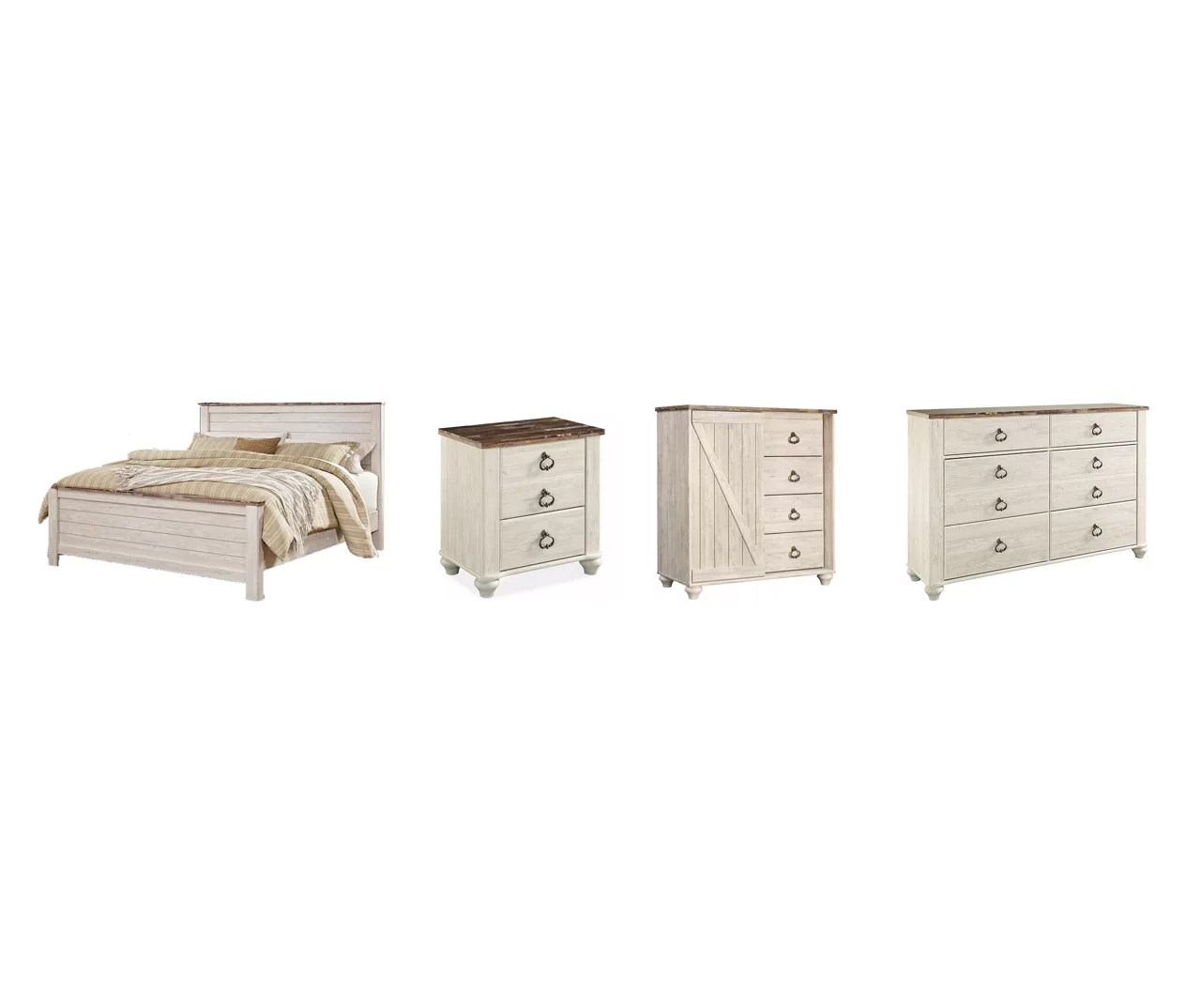 Signature Design by Ashley Willowton Queen Bedroom Collection Big Lots