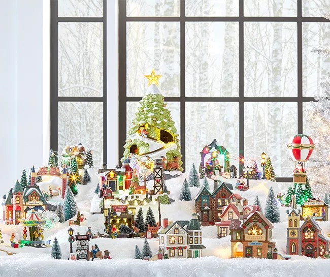 Christmas Holiday Village Big Lots