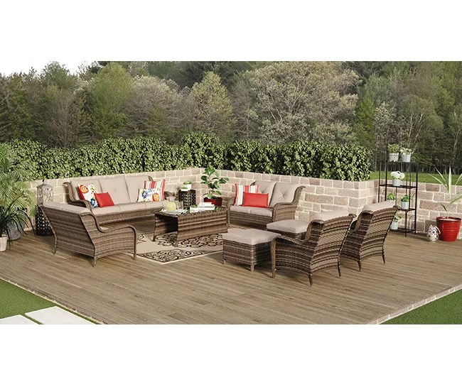 Real Living Oakmont Extra Large Patio Seating Sofa, Loveseats, Chairs