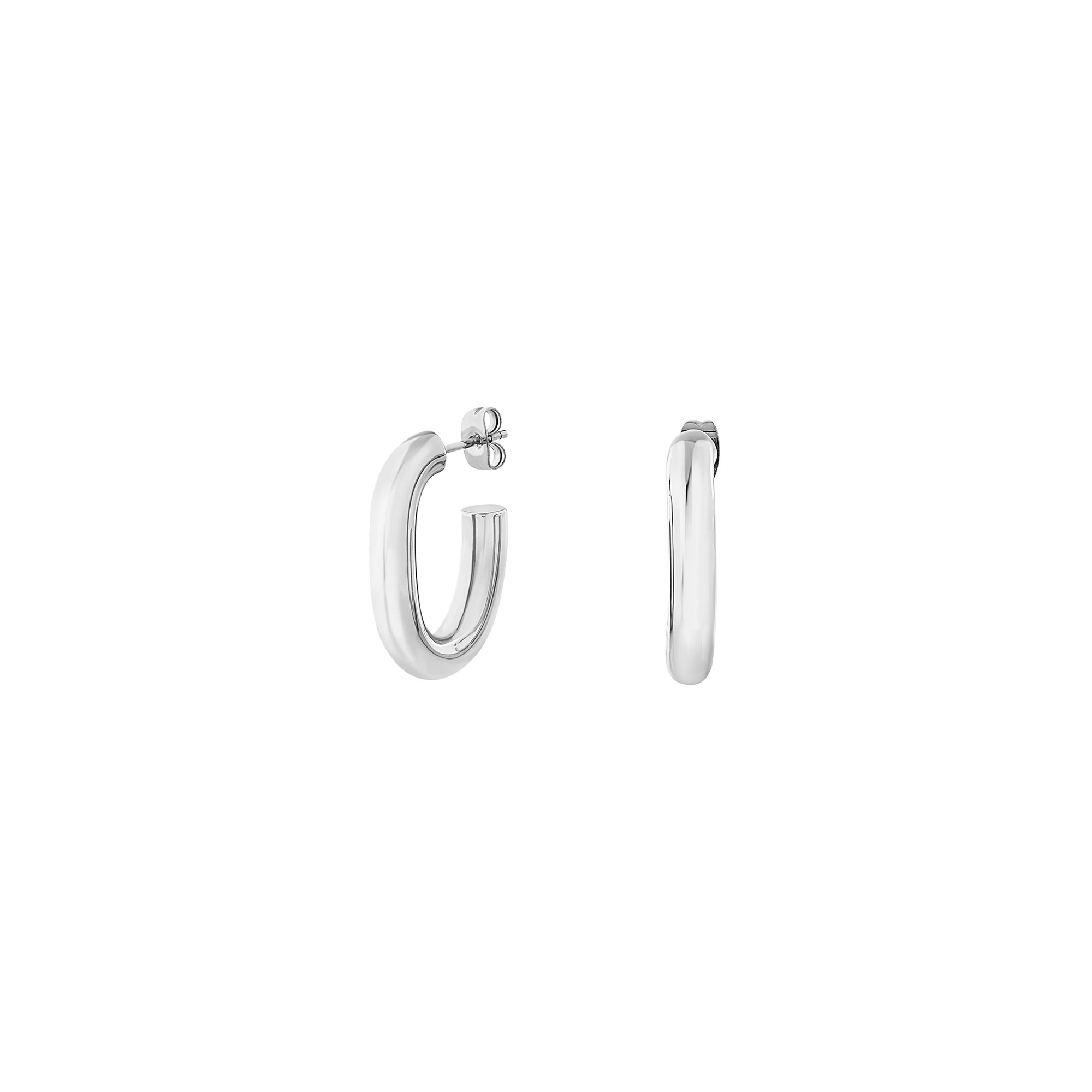 HOOP STAINLESS STEEL EARRINGS TJ3526 Breil Official Store