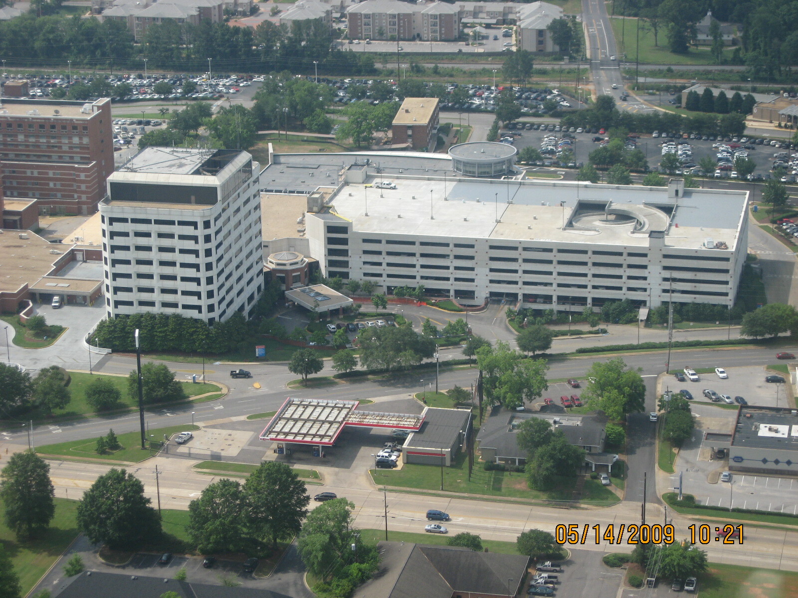 DCH Regional Medical Center West Deck Harrison Construction