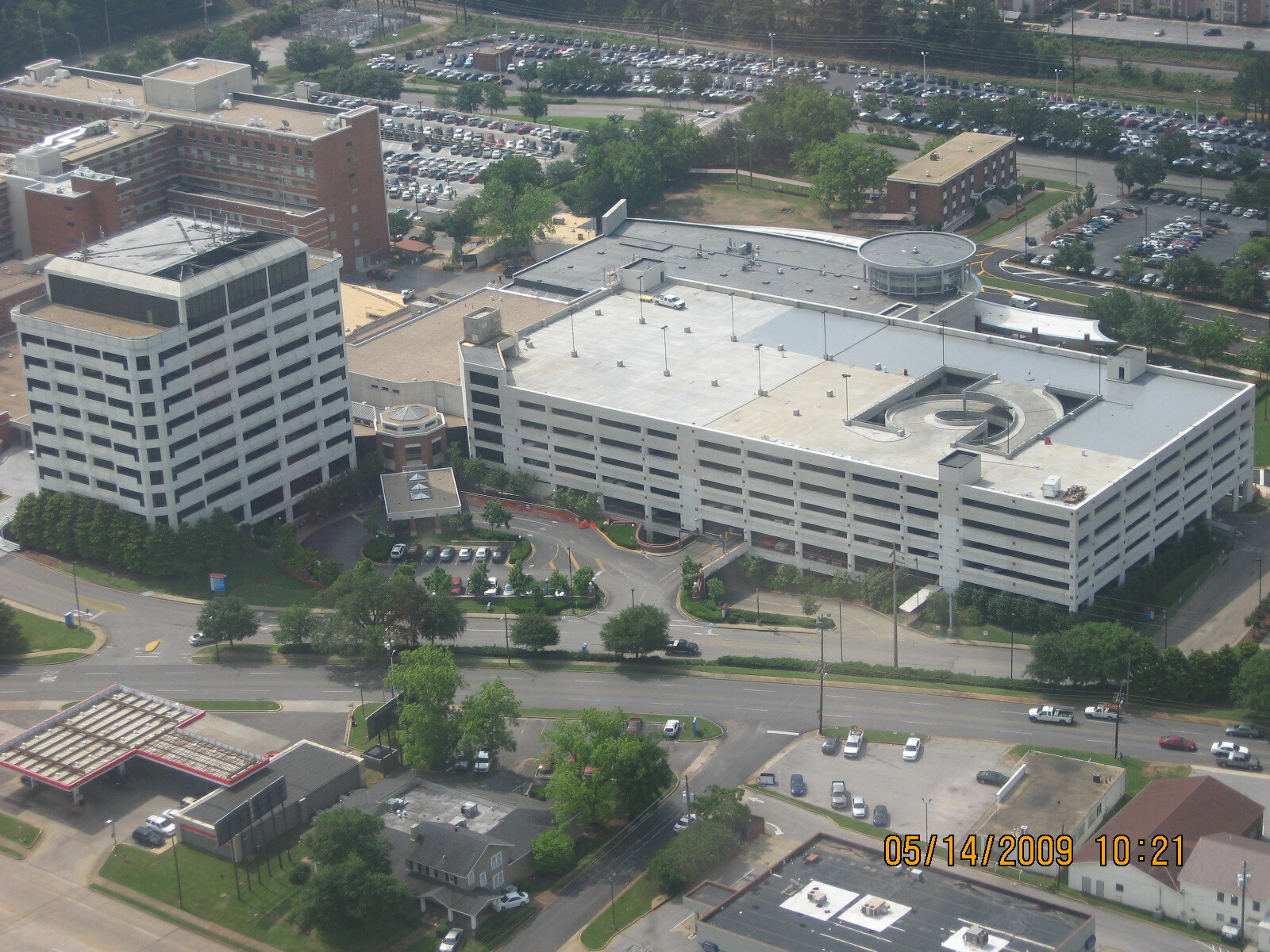 DCH Regional Medical Center West Deck Harrison Construction