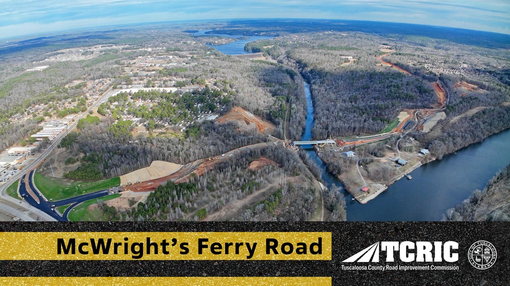 TCRIC, City of Tuscaloosa Launch McWright’s Ferry Road Project site
