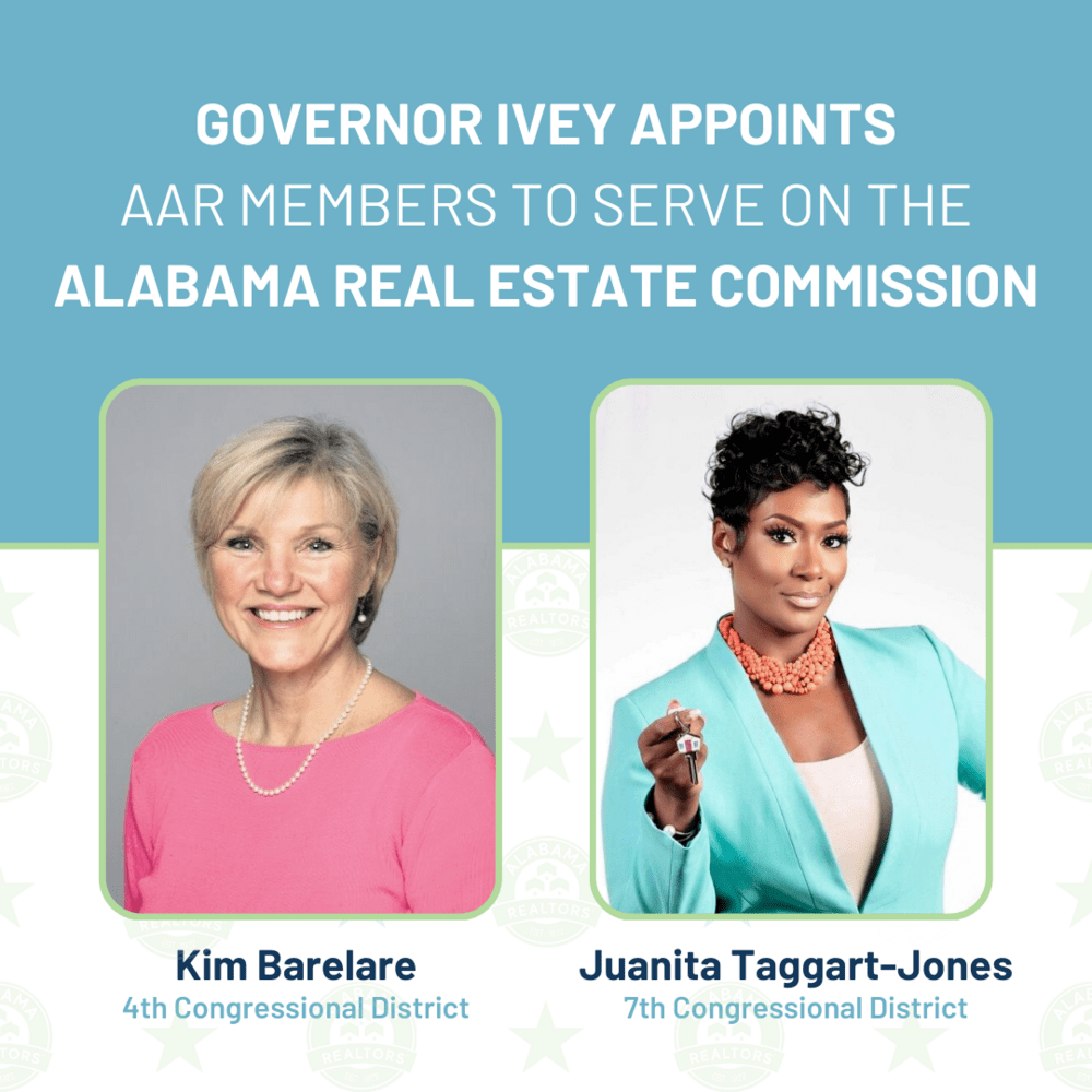 Governor Ivey Appoints Kim Barelare and Juanita TaggartJones to