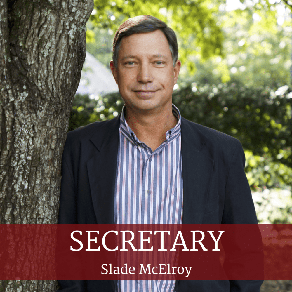 Get to Know 2018 Secretary, Slade McElroy