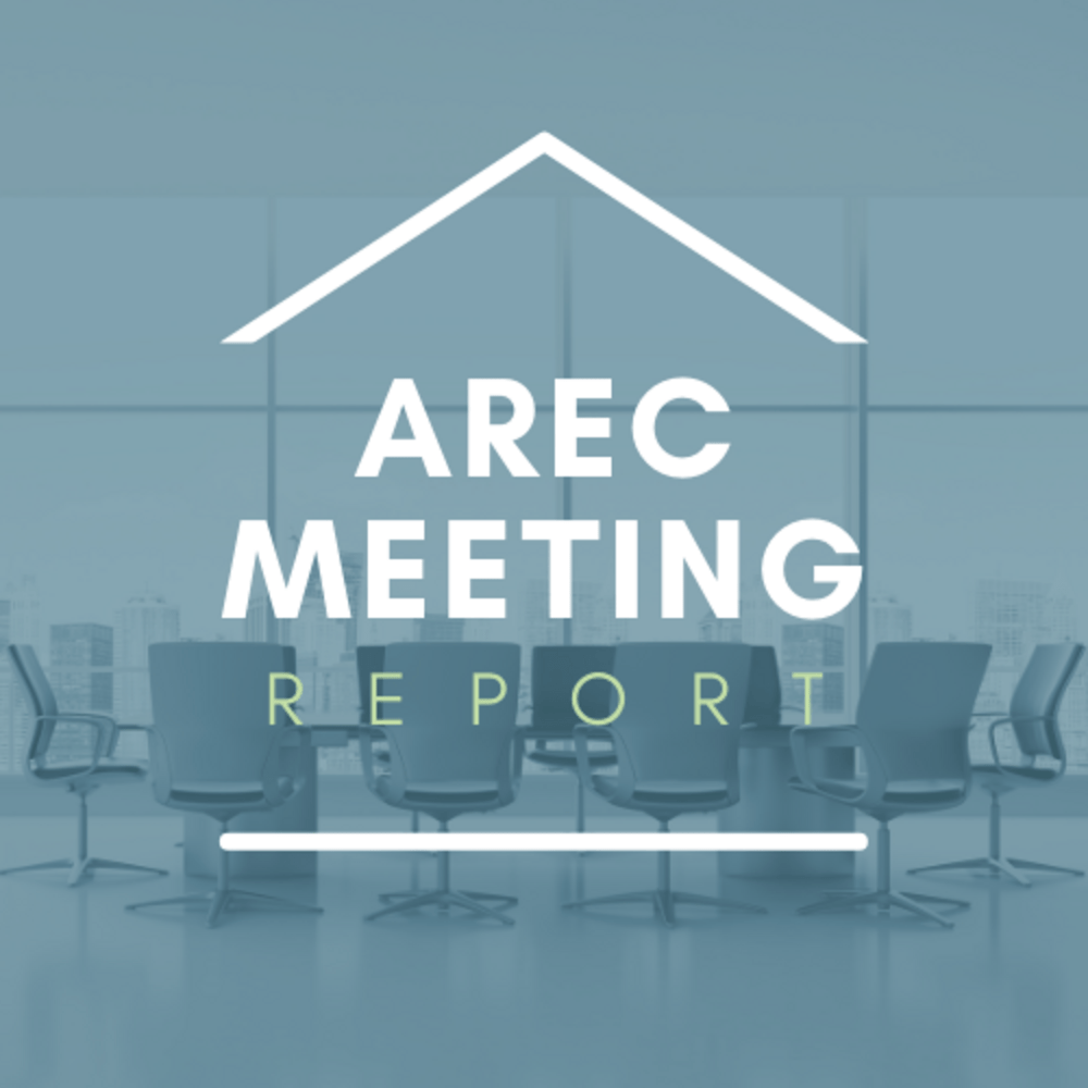 AREC October Meeting Update