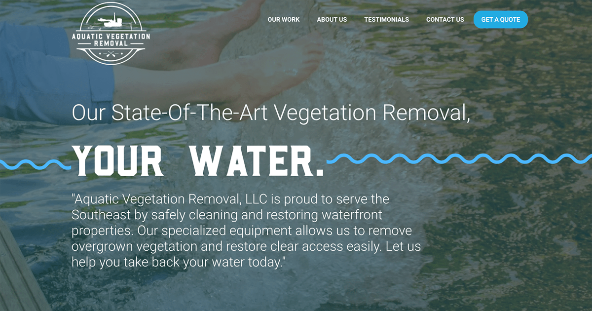 Home Aquatic Vegetation Removal