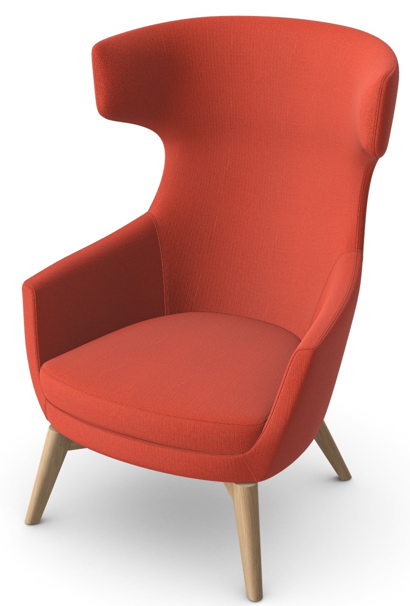 Oregon Designer Lounge Chair Cafe Reality