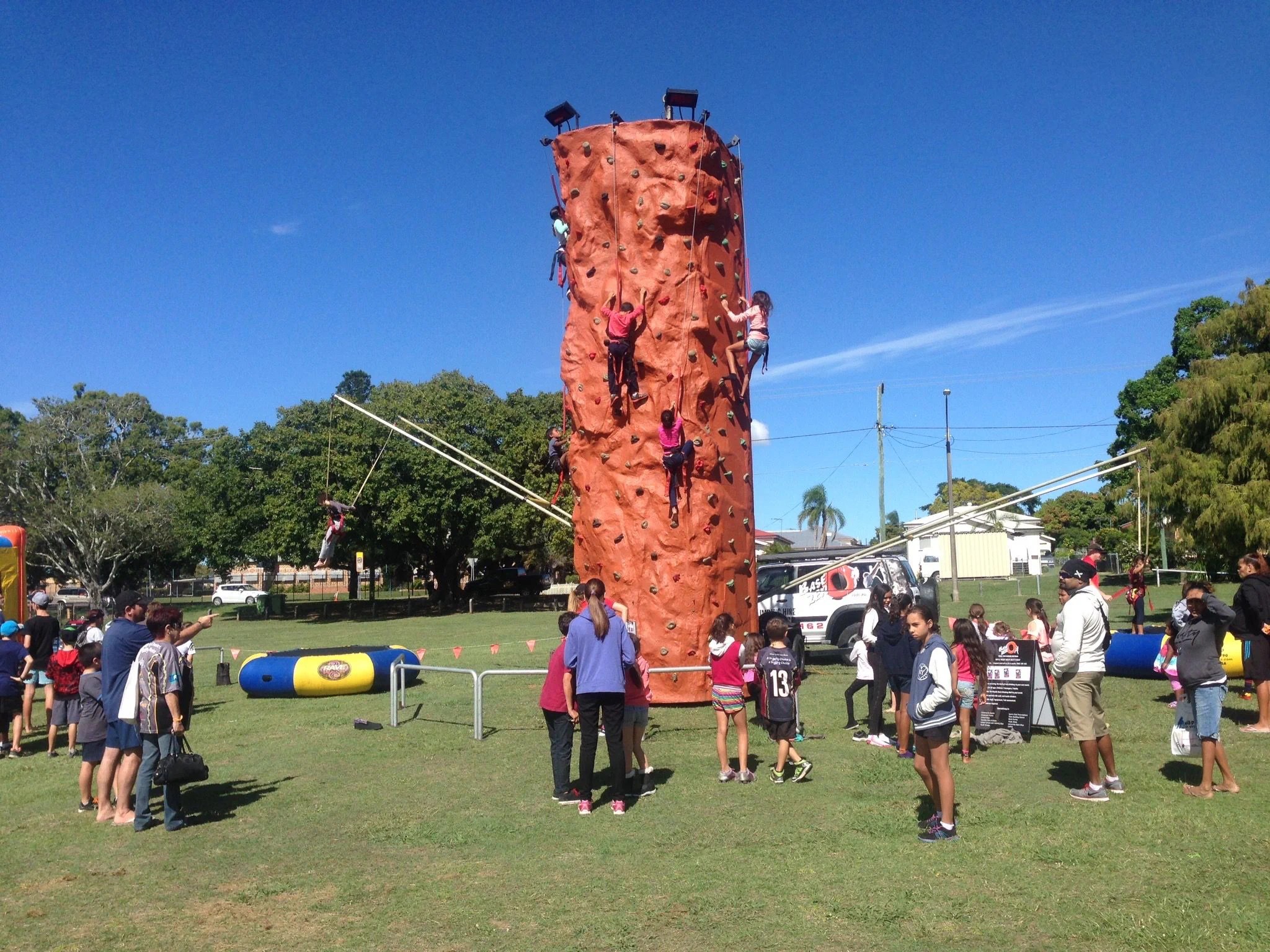 Mobile Rock Climbing Walls on the Gold Coast and Tweed Heads
