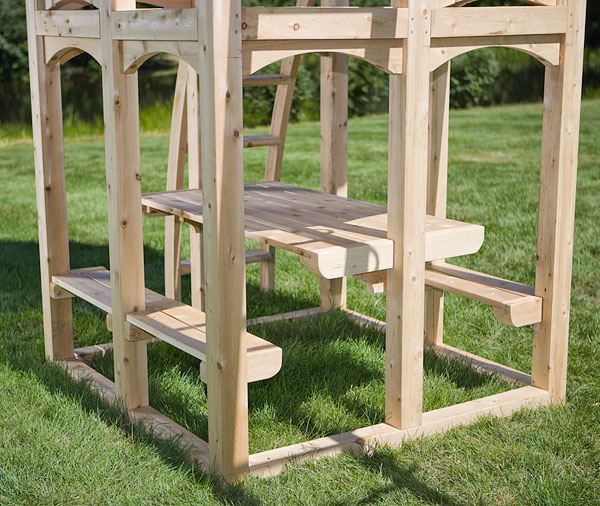  Serendipity Wooden Swing Set, Play Set Accessories CedarWorks