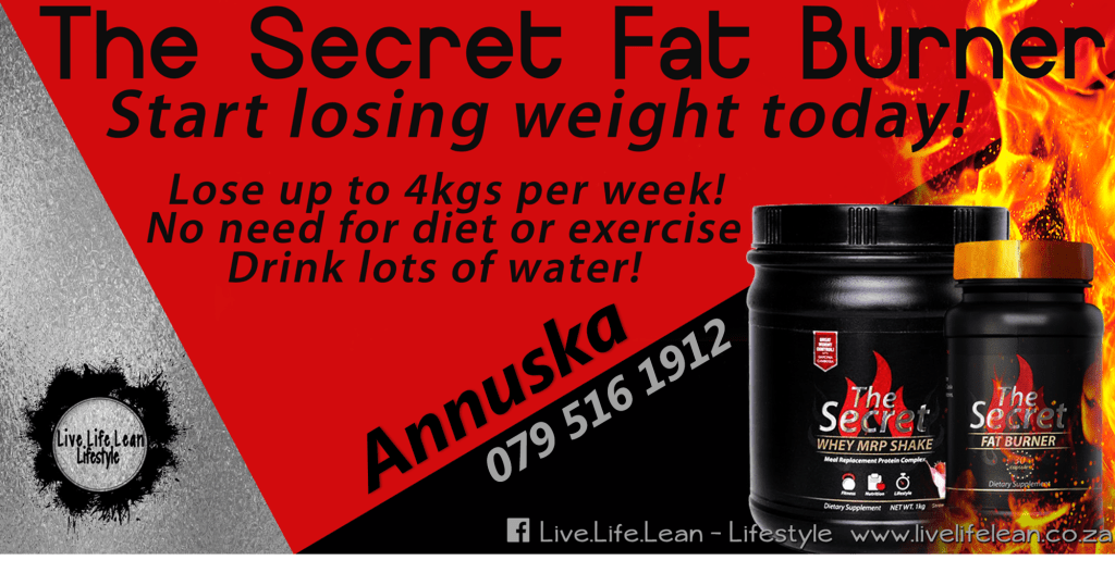 The Secret Fat Burner Roodepoort, 1714