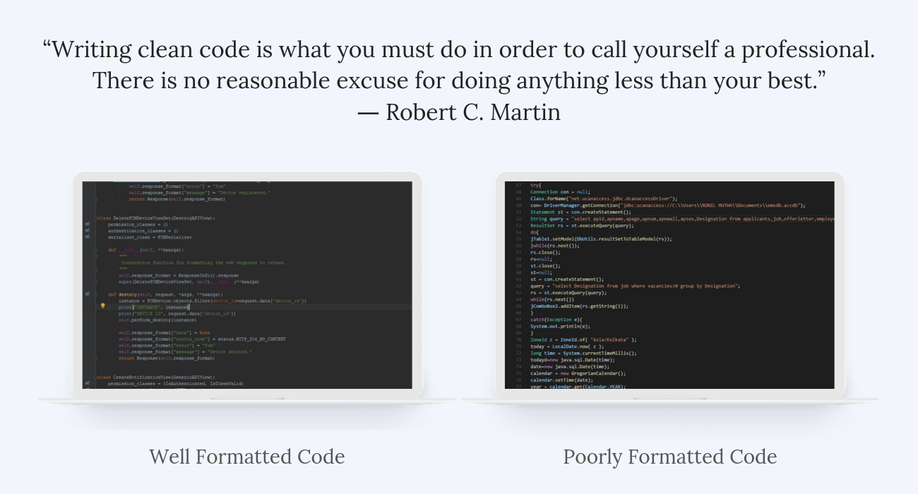 Code readability How to format code for maximum code readability