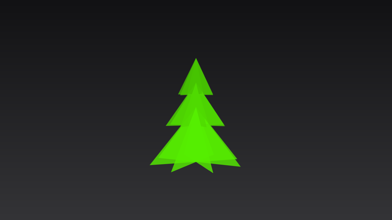 pure css christmas tree