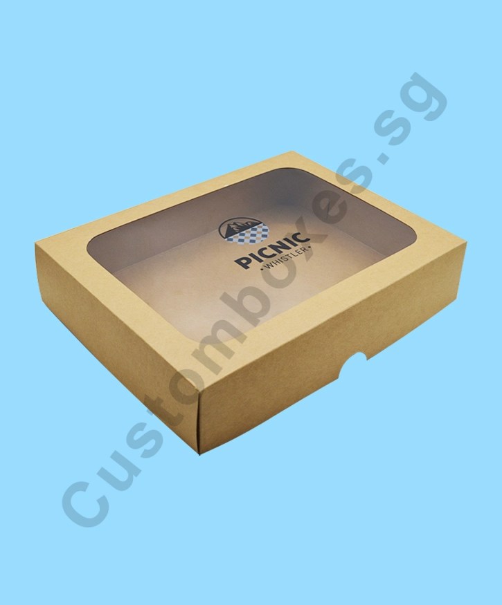 Custom Window Food Boxes Wholesale Custom Boxes SG