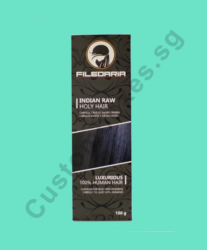 Custom Hair Extension Packaging & Boxes Singapore