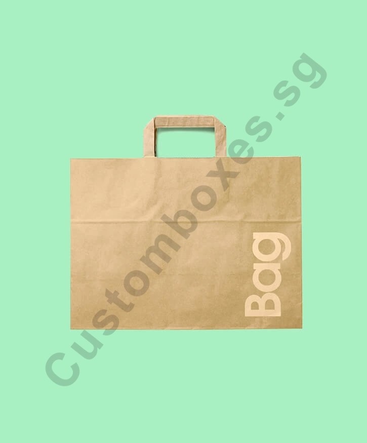 Brown Kraft Paper Bags Custom Boxes Singapore