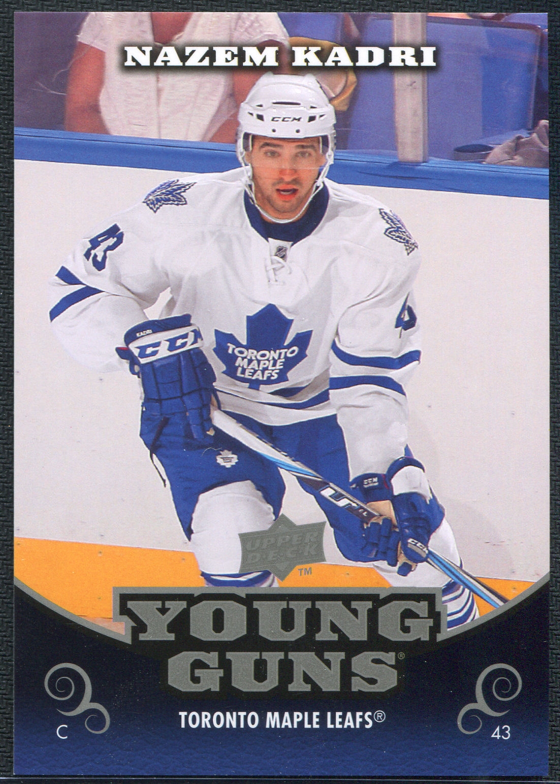 2010/11 Upper Deck Young Guns Oversized OS10 Nazem Kadri DA Card World