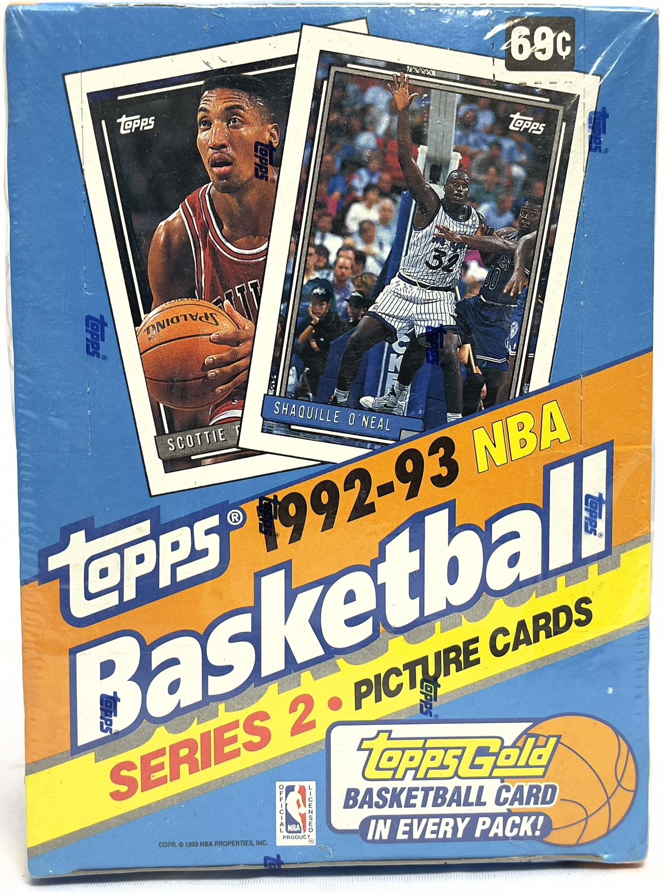 1992/93 Topps Series 2 Basketball Hobby Box DA Card World