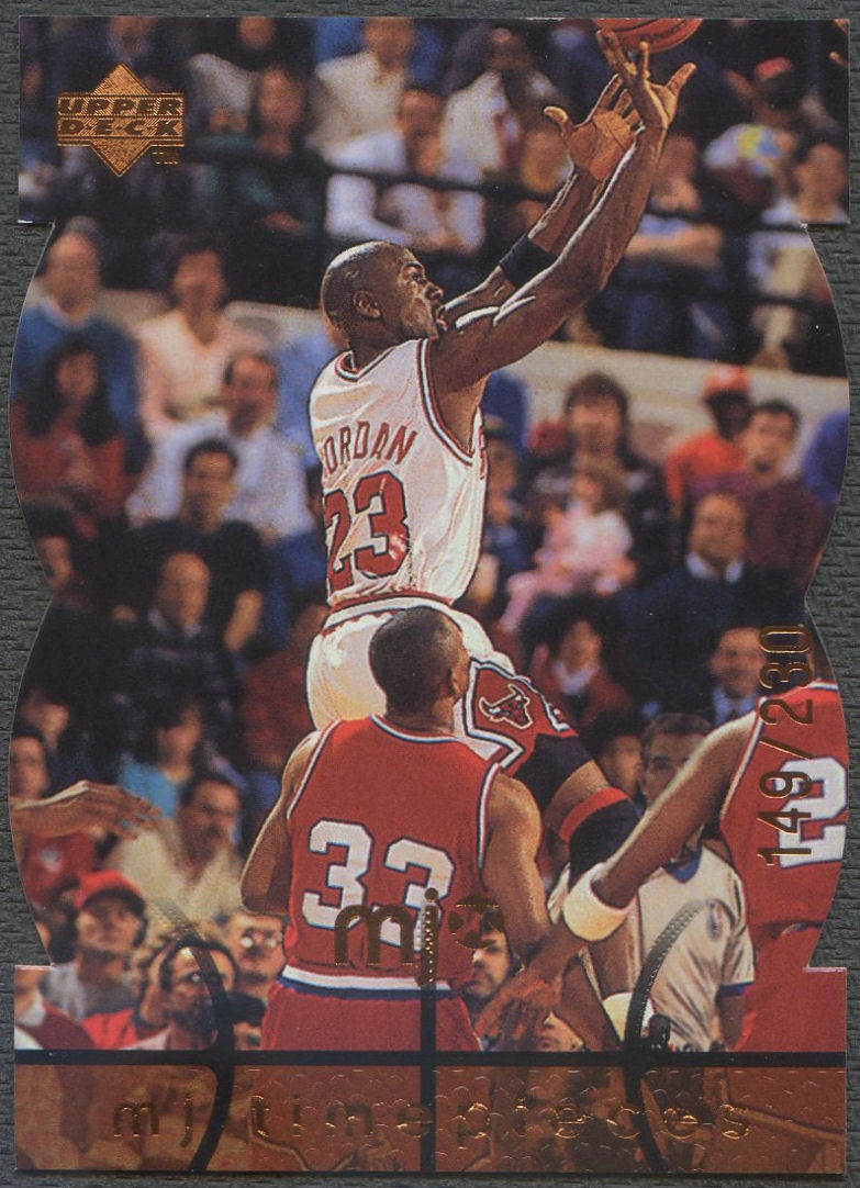 1998 Upper Deck MJx 16 Michael Jordan Timepieces Bronze 149/230 DA
