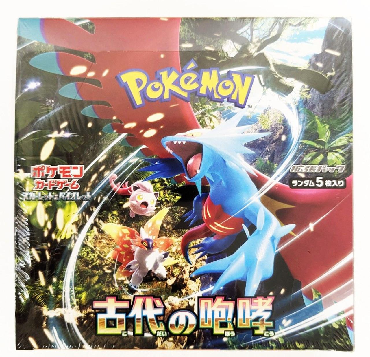 Pokemon Scarlet & Violet Ancient Roar Booster Box (Japanese) DA Card