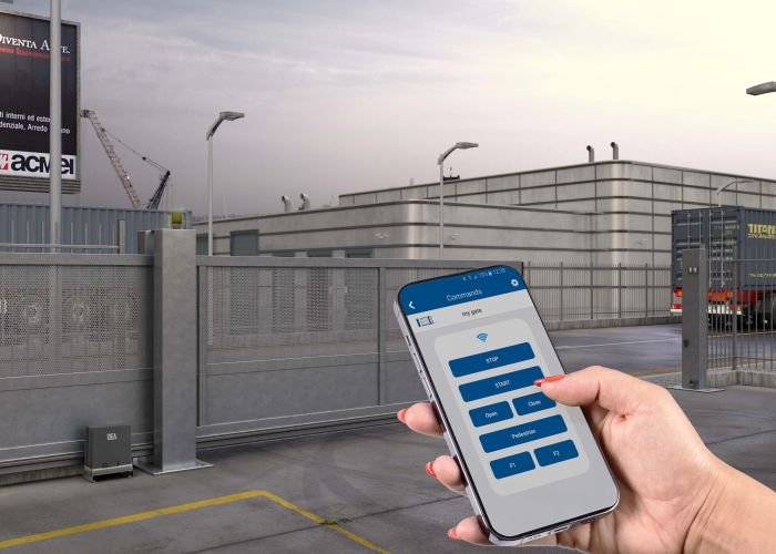 GULLIVER/N, the automation for industrial sliding gates DEA SYSTEM(06)