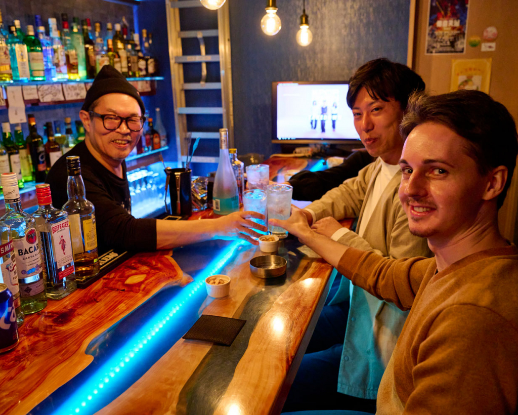 A local barhopping tour exploring hidden gems in Osaka's deepdive