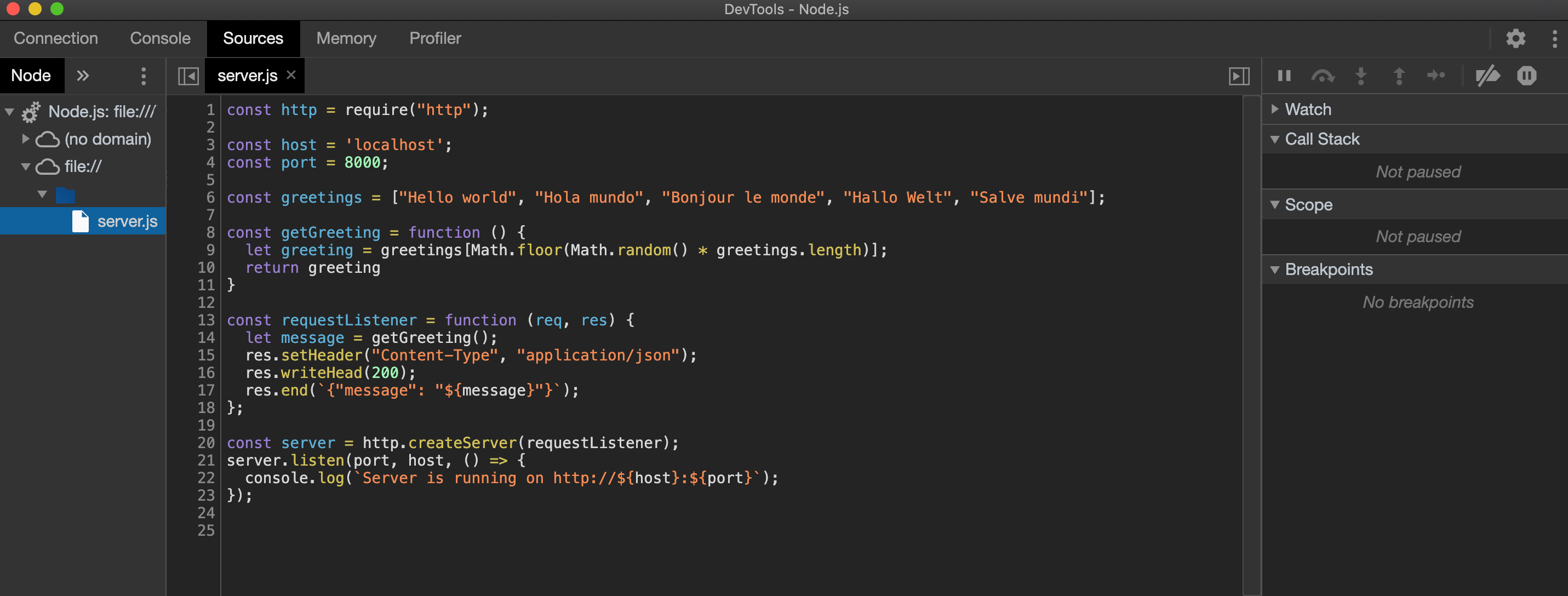 Js script debugger shipatila