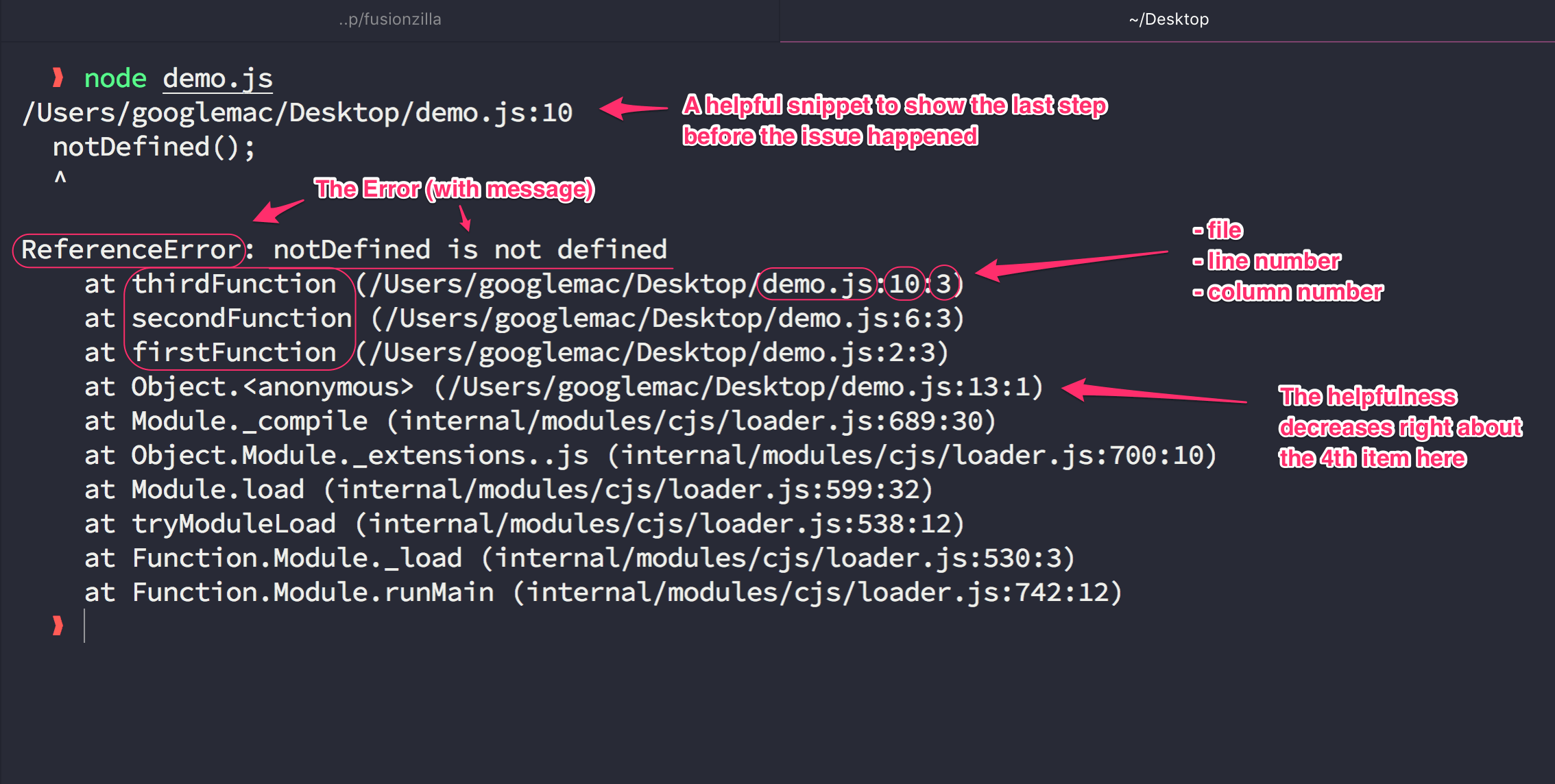 Don't Be Afraid of the JavaScript Stack Trace DigitalOcean