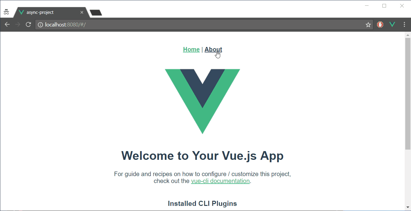 Lazy Loading Components with vuecli 3, webpack & Vue Router DigitalOcean