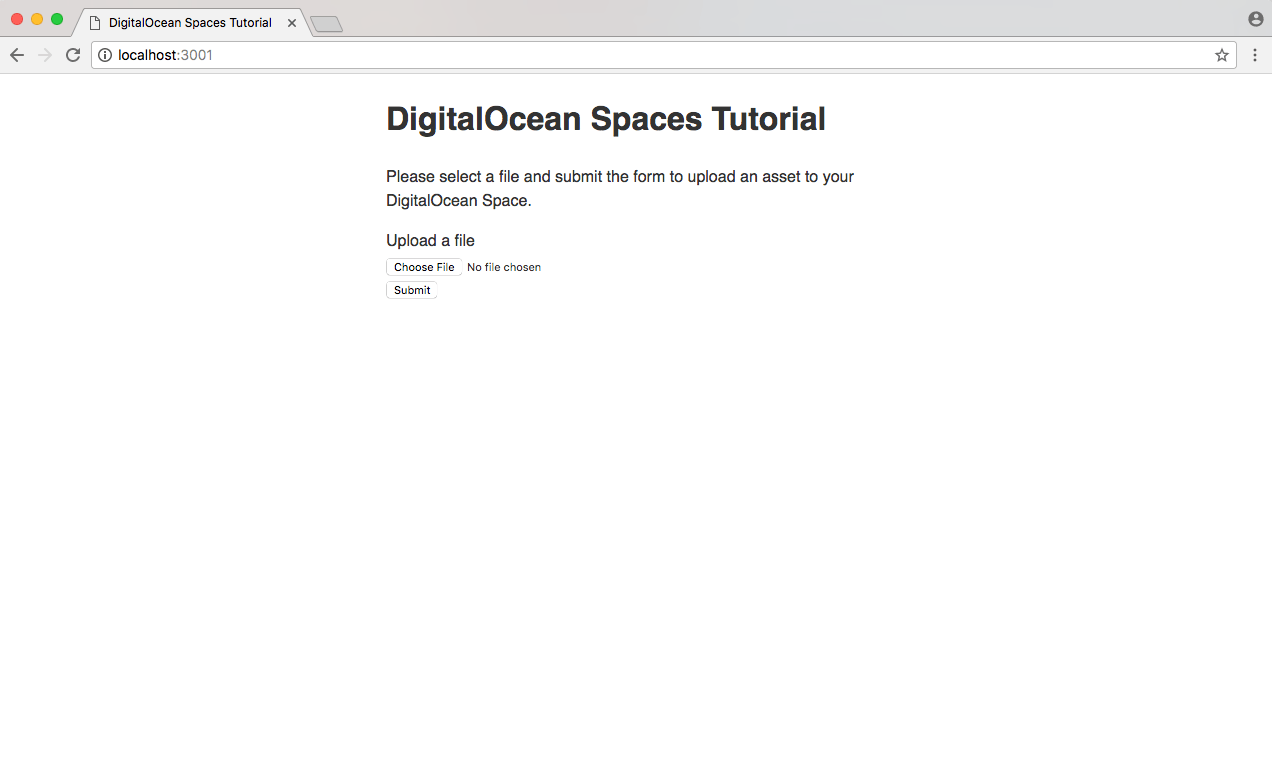 How To Upload a File to Object Storage with Node.js DigitalOcean