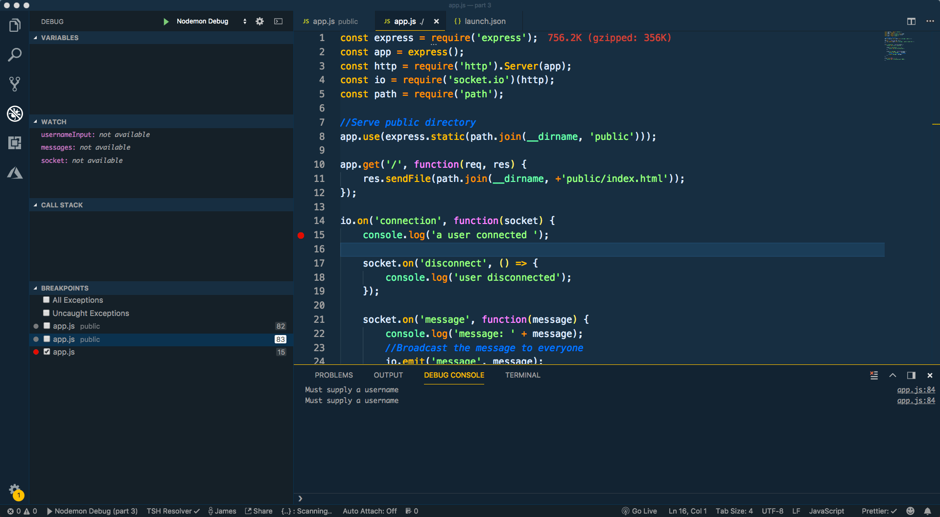 How To Debug Node.js Code in Visual Studio Code DigitalOcean