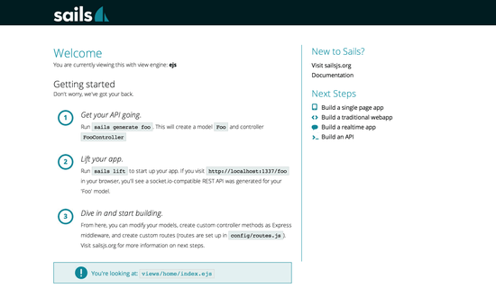 How To Create an Node.js App Using Sails.js on an Ubuntu