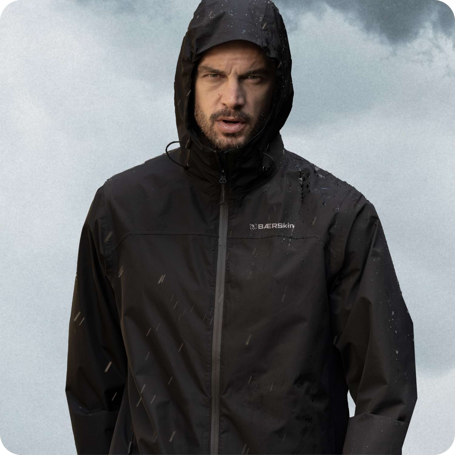 The BÆRSkin Waterproof Rain Jacket BÆRSkin Tactical